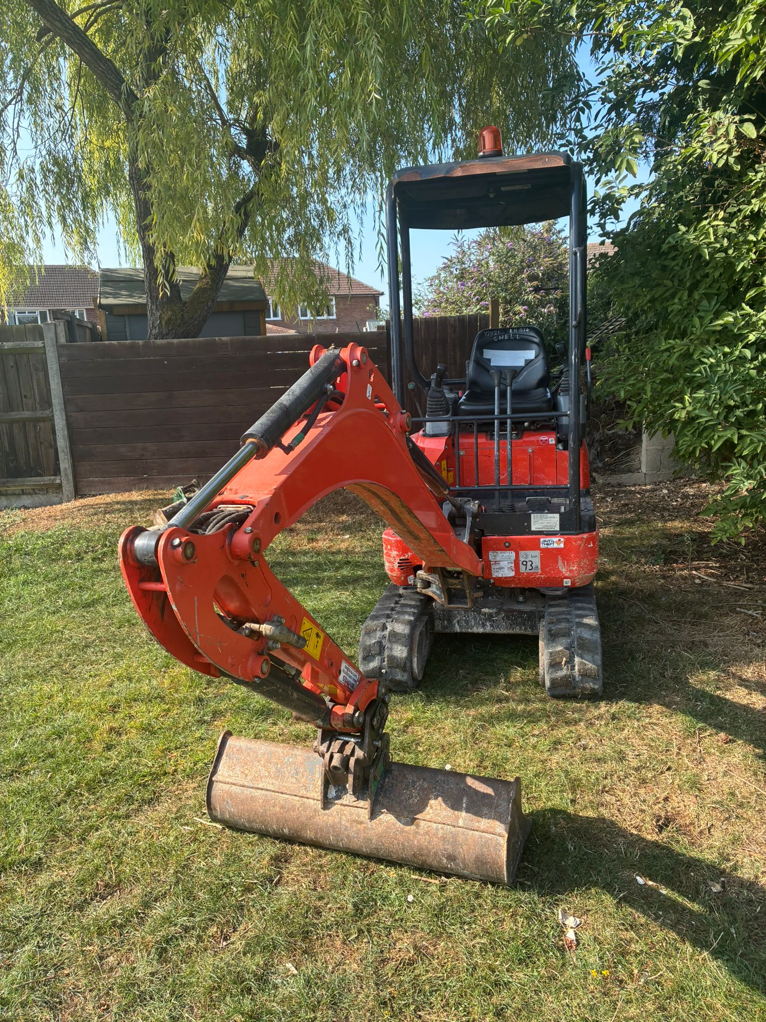 1.7T Kubota Mini Digger